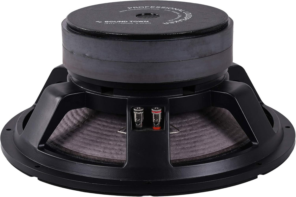 Sound Town 15” 800W Cast Aluminum Frame Woofer (Low Frequency Driver), Replacement Woofer for PA/DJ Subwoofer Cabinets (STLF-15200A)
