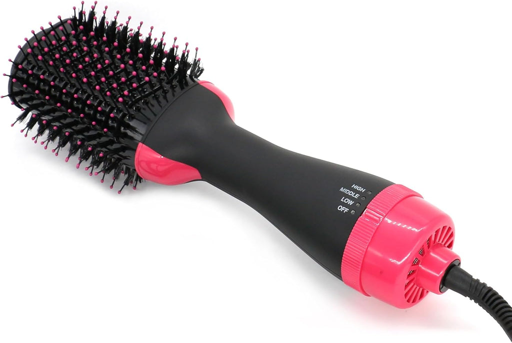 Hair Dryer Brush 4 in 1 Styler with Negative Ion Anti-frizz A8