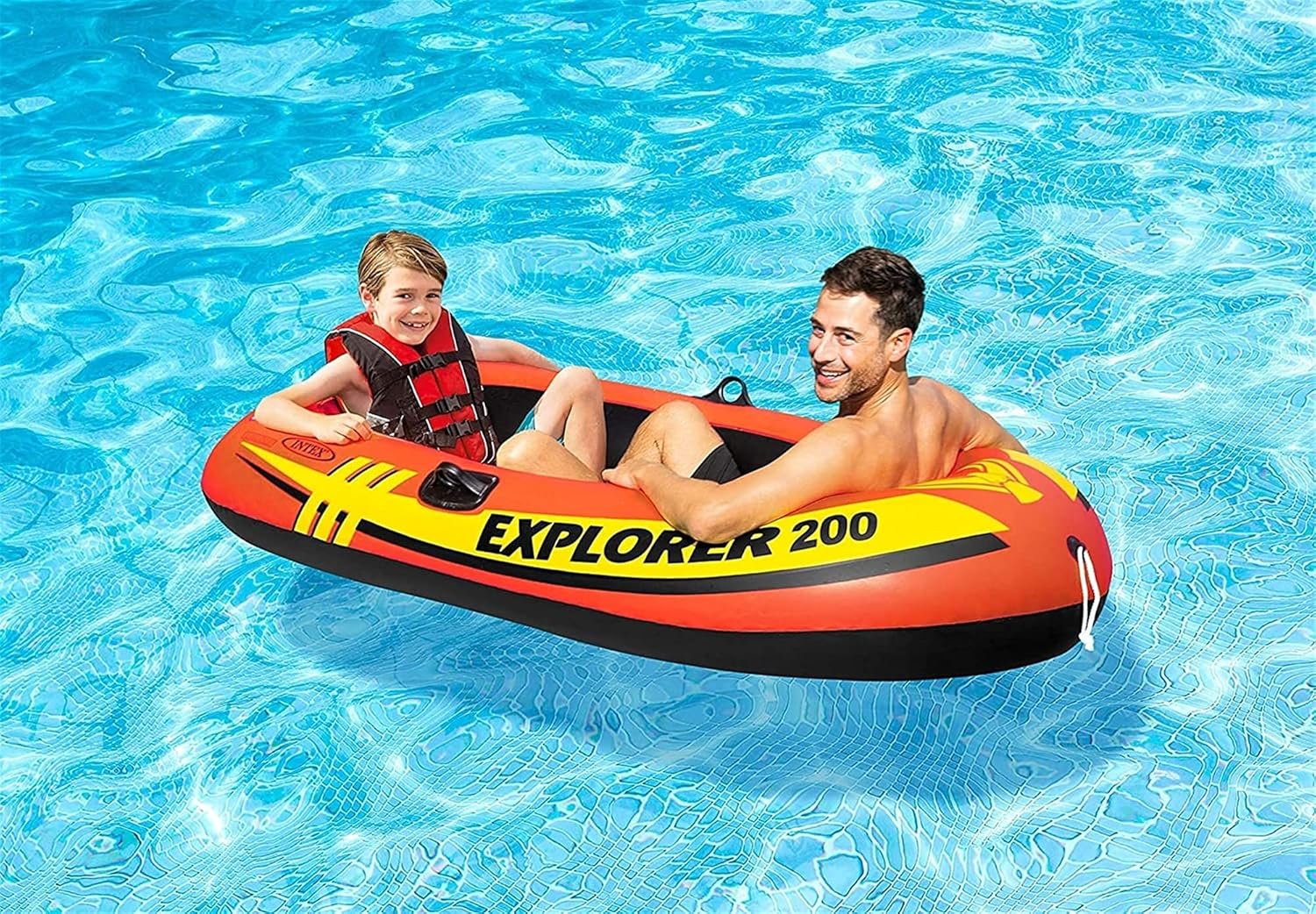 Inflatable Fishing Boat for Adults with Oars and Pump 7k