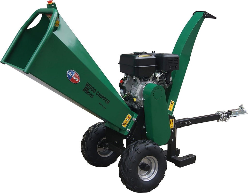 Wood Chipper Shredder Mulcher 6 Inch Gas Powered 15HP 420cc A7k