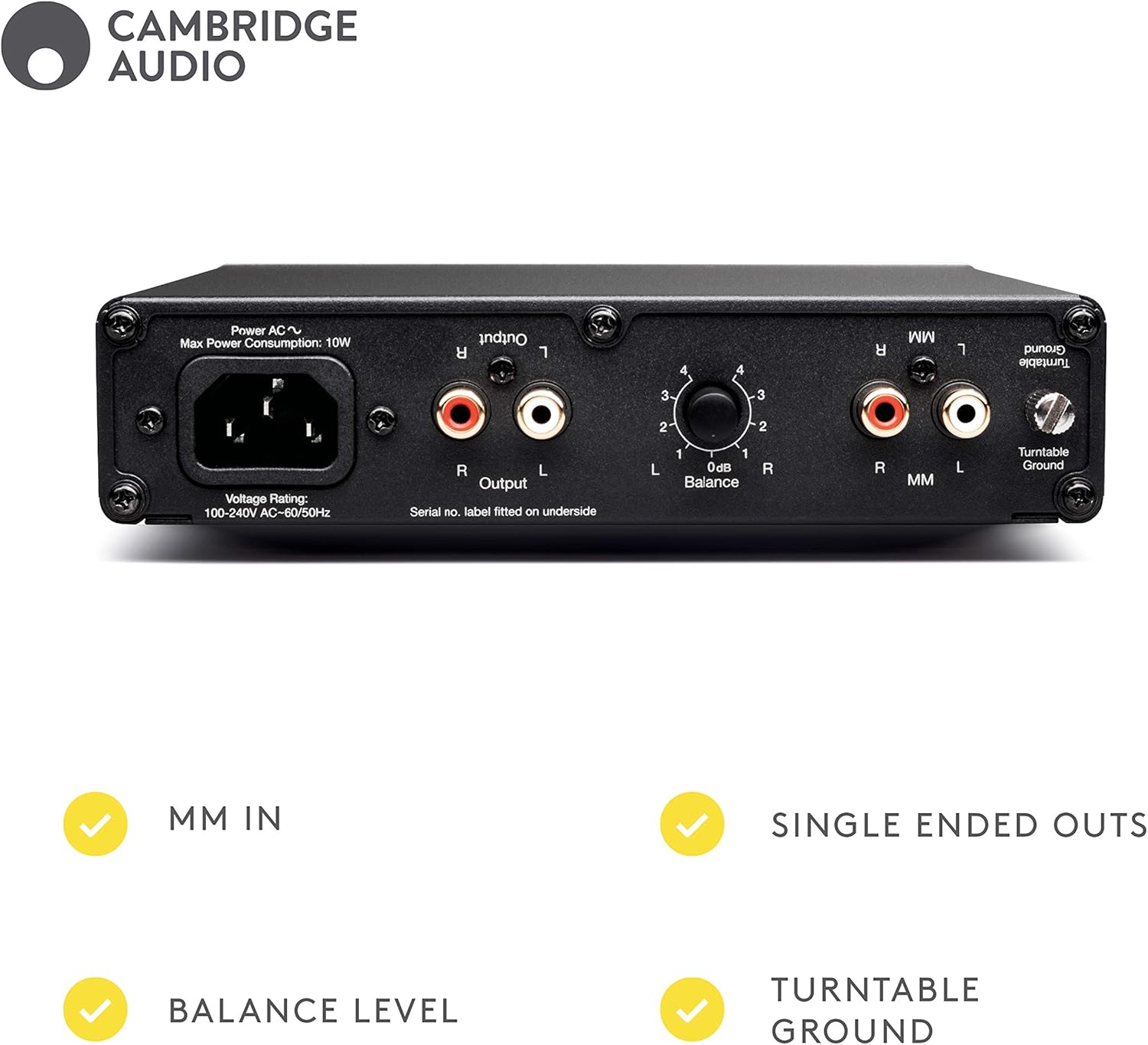 Phono Preamp for Moving Magnet Turntable k7