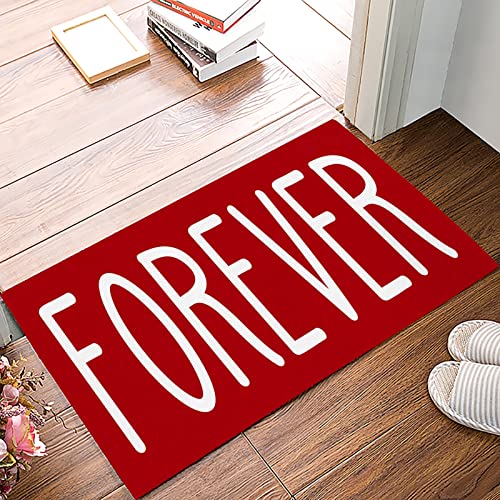 Valentine's Day Entrance Floor Mat Non Slip Door Mat 20x31.5in k7