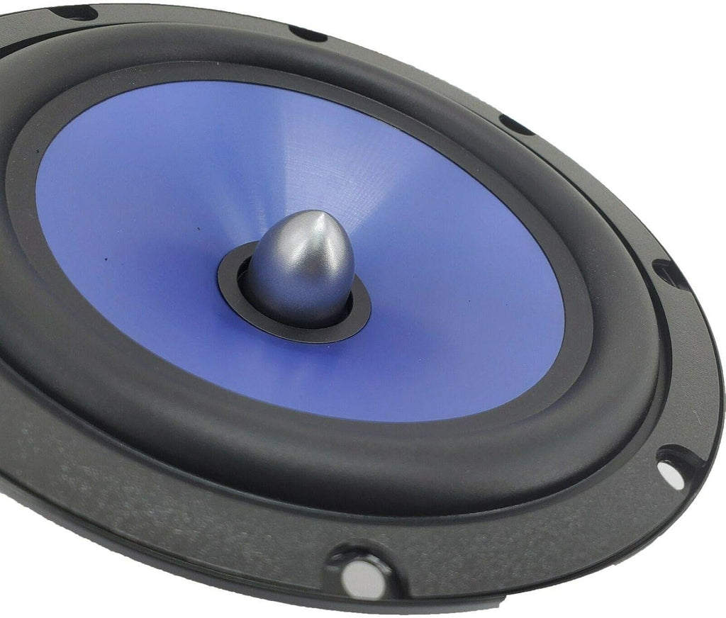 6.5" 2-Way Car Audio Component Speaker System with Woofers Tweeters & Crossovers x2 a7