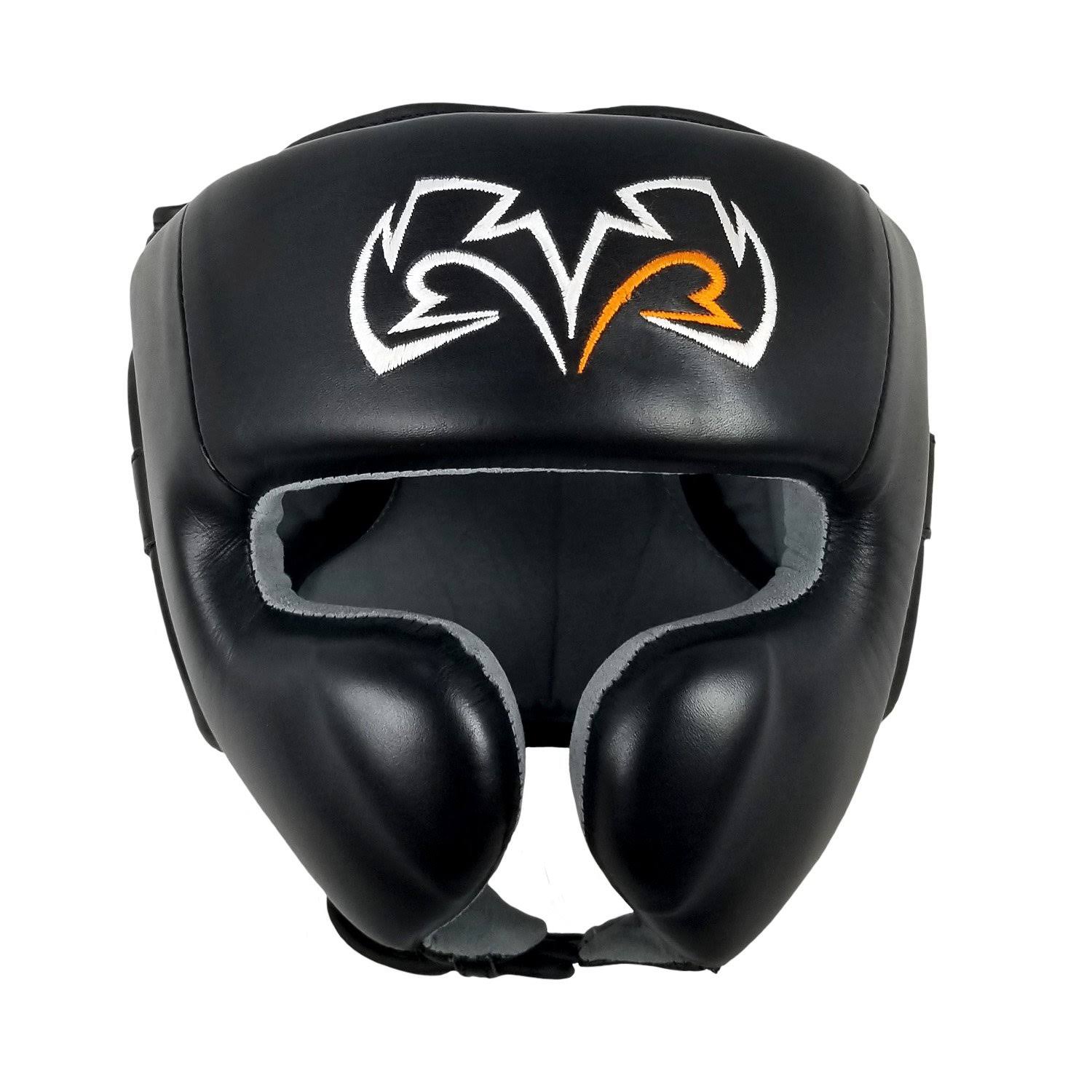Boxing Headgear Medium Black Red a7