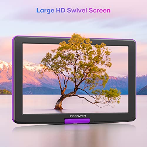Portable DVD Player with HD Swivel Screen 7k