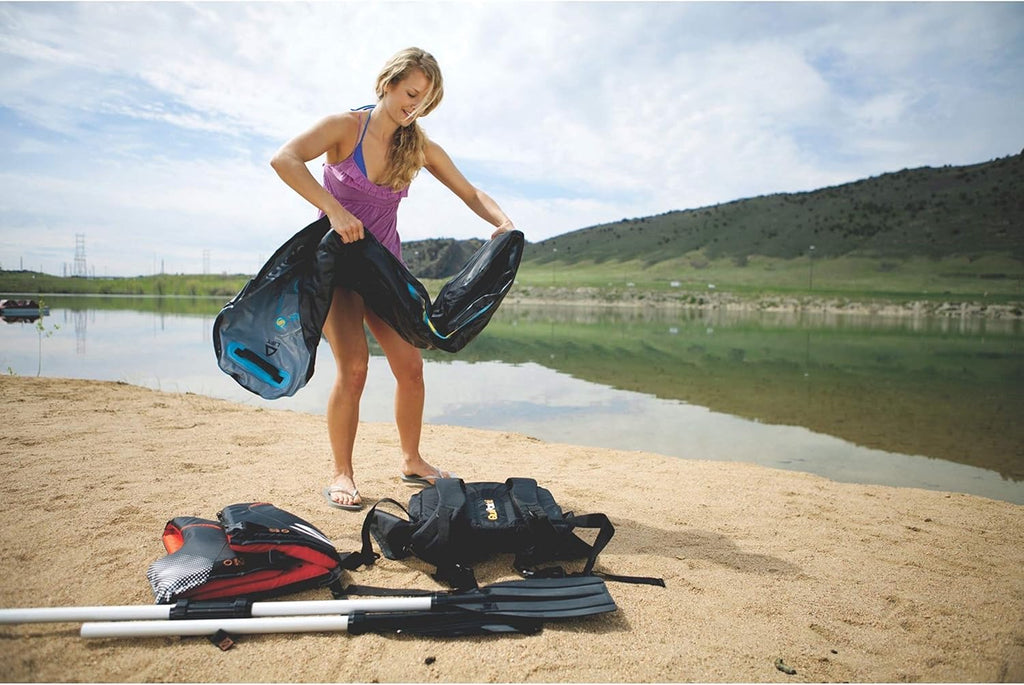 Inflatable Kayak with Backpack Carry Case 7m