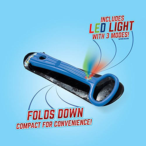LED Ski Scooter Fold-Up Snowboard for Snow and Grass A7