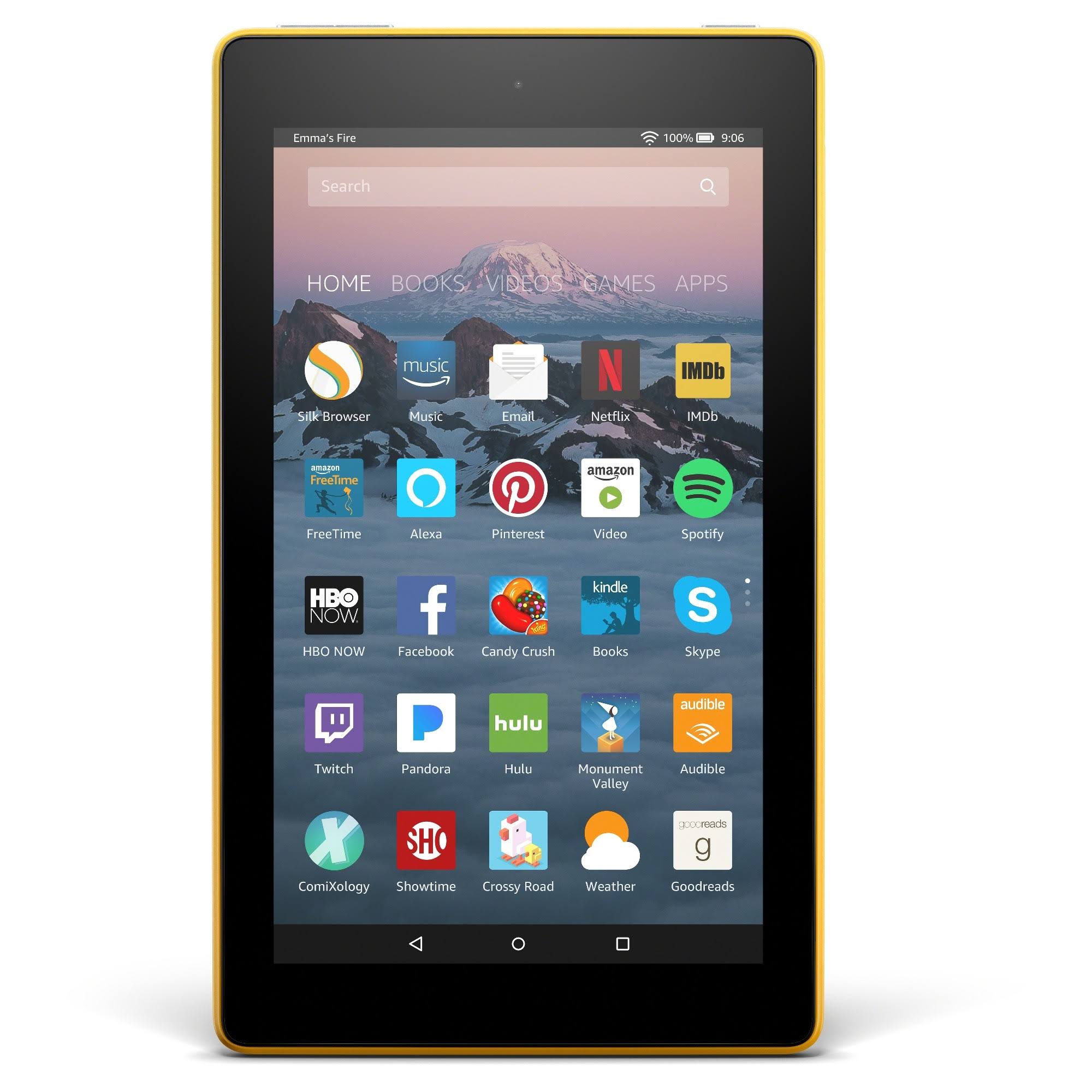 Tablet with 7 Display, 16GB - Yellow k7