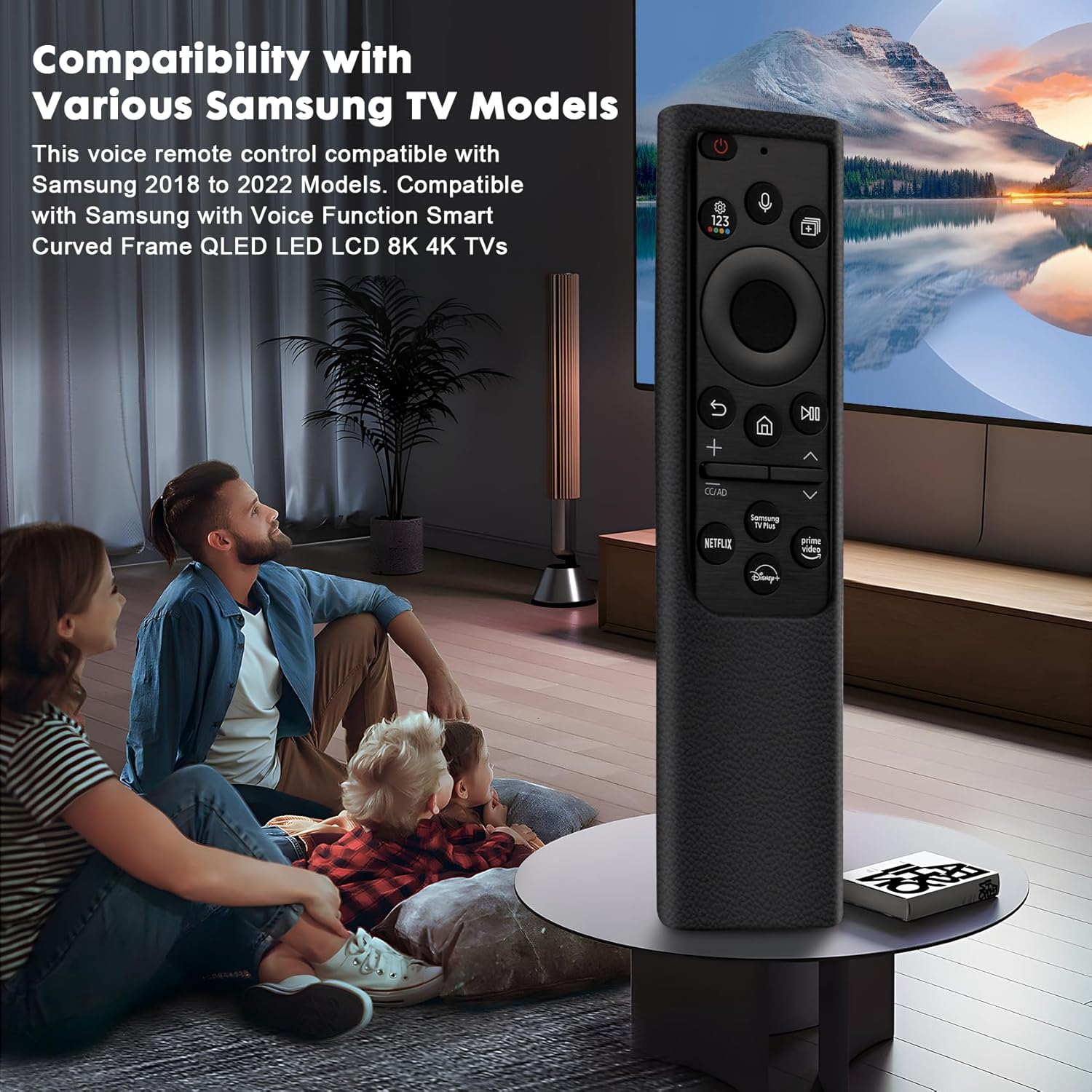 Remote Control for Smart TV Voice Function 2018-2022 OLED QLED UHD Series K7