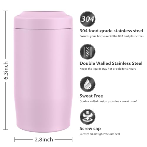 Insulated Can Cooler Stainless Steel 4-in-1 A7