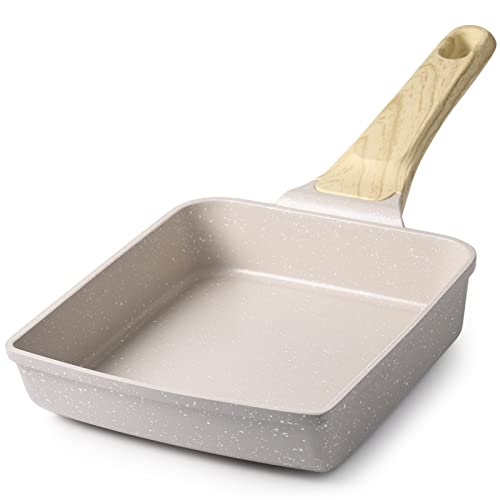 Nonstick Tamagoyaki Egg Pan with Spatula 7x6 A9