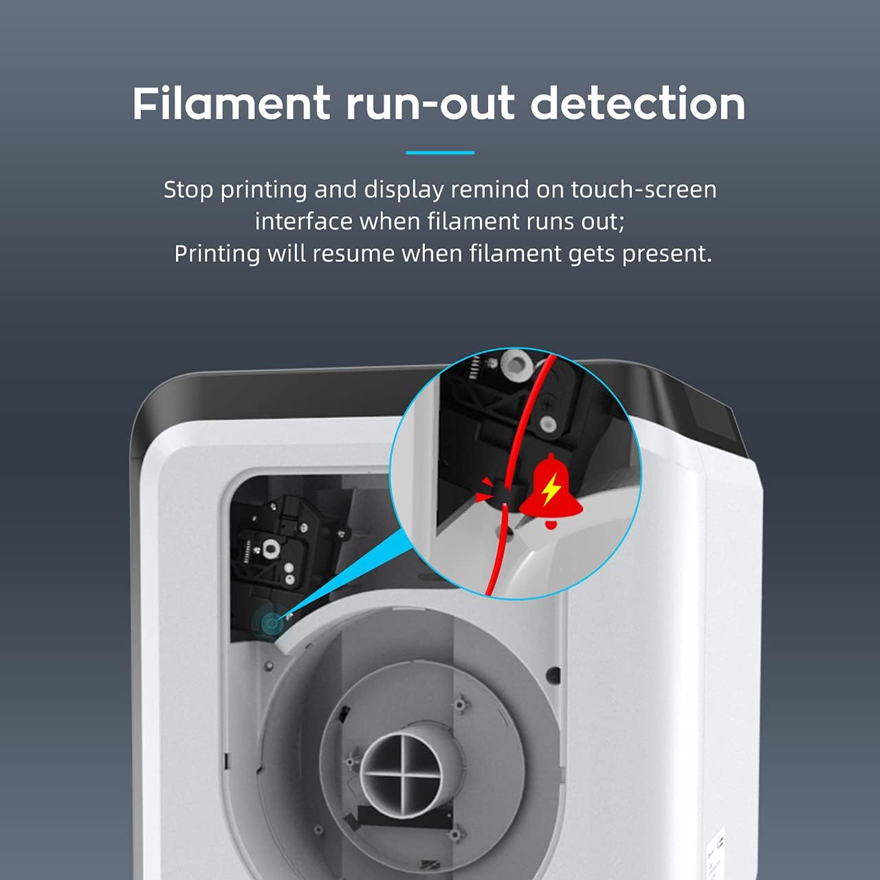 3D Printer with Auto Leveling and Removable Nozzle A7