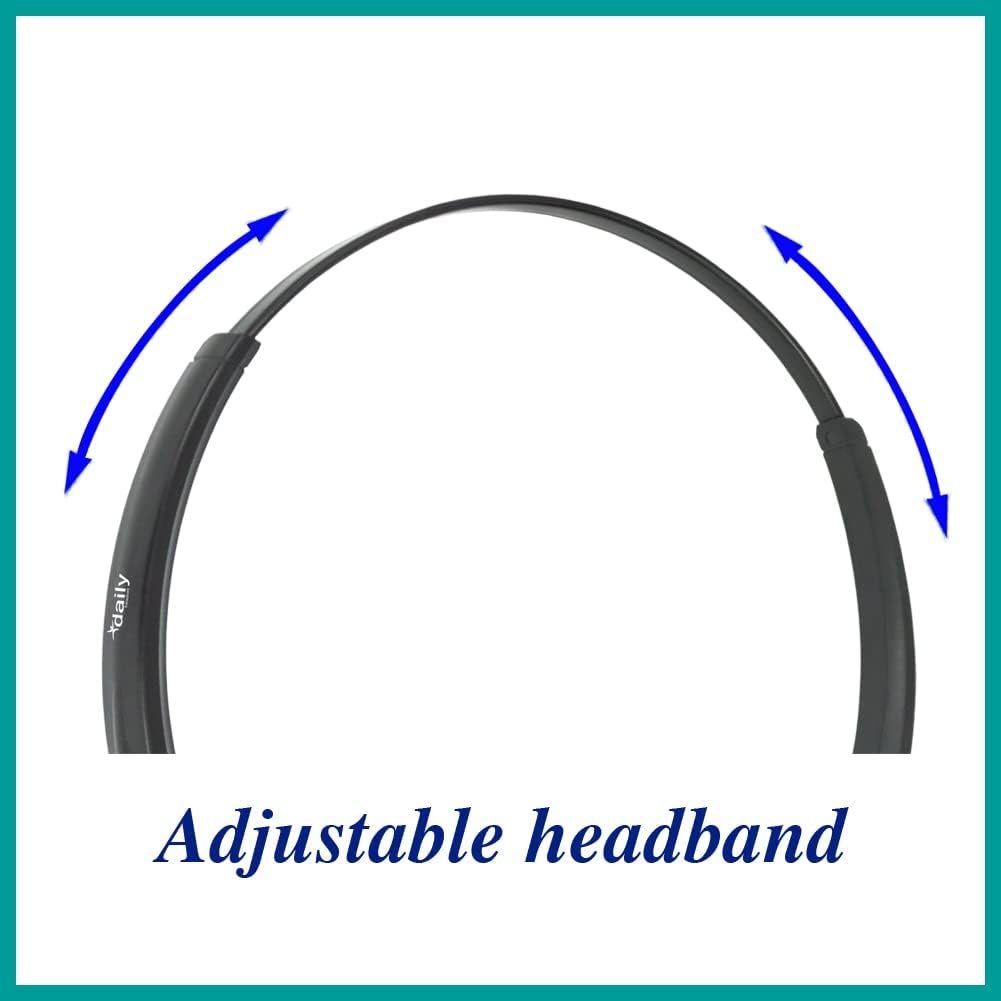 VoIP Headset Noise Cancelling HD Voice 3.5mm Adapter Binaural k7