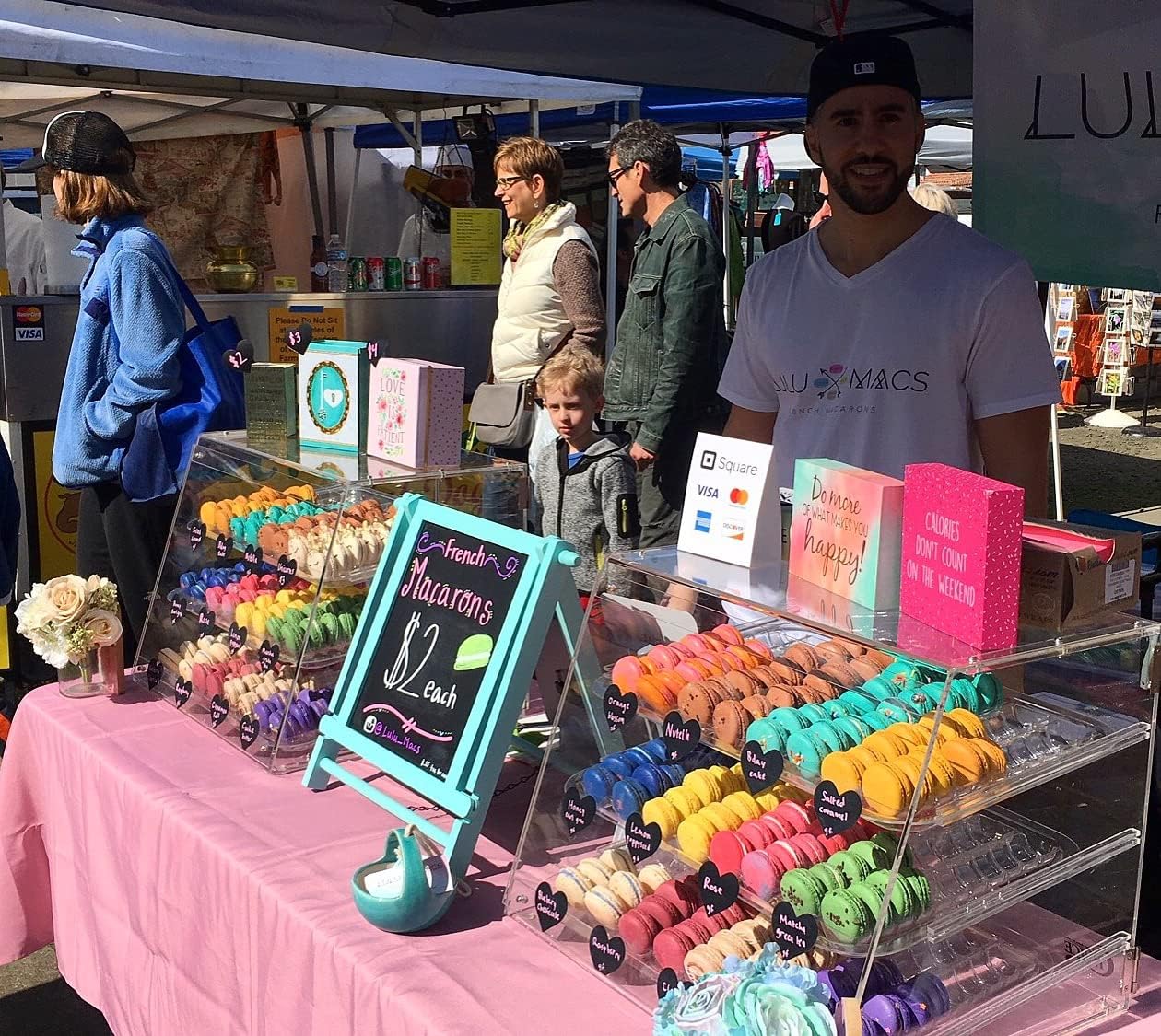3 Tray Countertop Bakery Display Case with Rear Doors a7