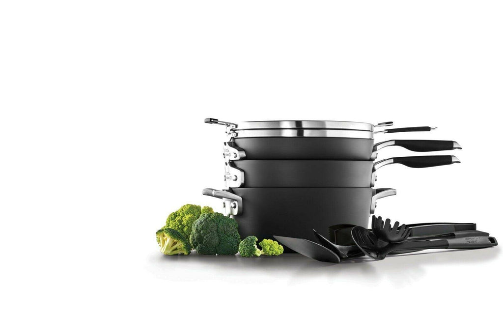 Hard-Anodized Nonstick 14 Piece Cookware Set k7