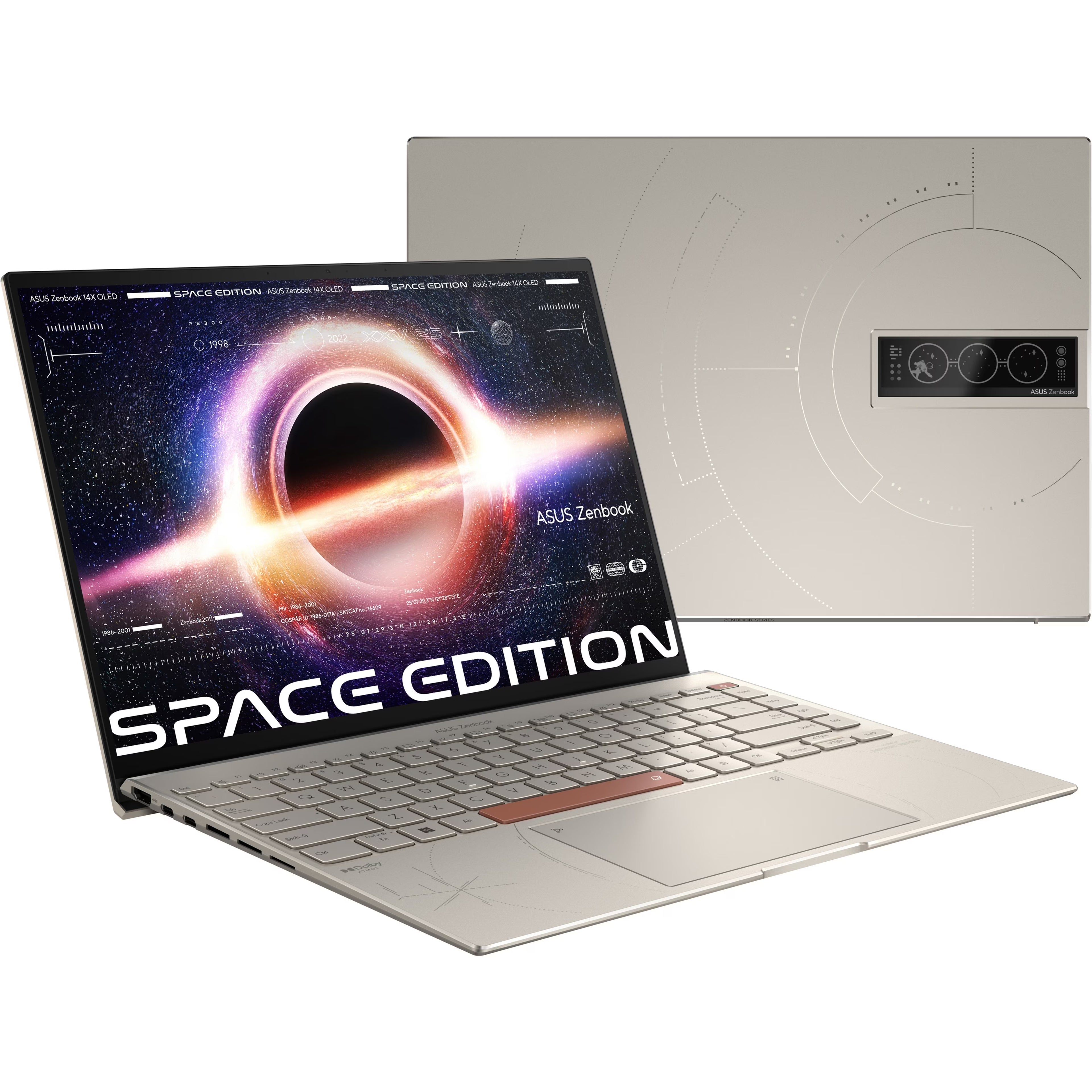 Asus Zenbook 14X OLED UX5400, 14\" 2.8K, Touchscreen, Intel Core i9-12900H, Intel Iris Xe Graphics, 32GB RAM, 1TB SSD, Zero-G Titanium, Windows 11 Pro, UX5401ZAS-XS99T