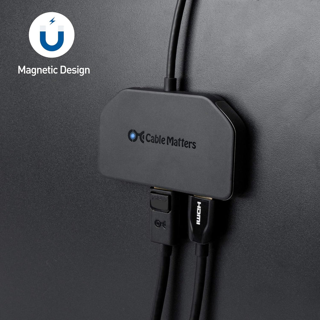 4K DisplayPort Splitter Hub with 8K Ports and HDMI k7