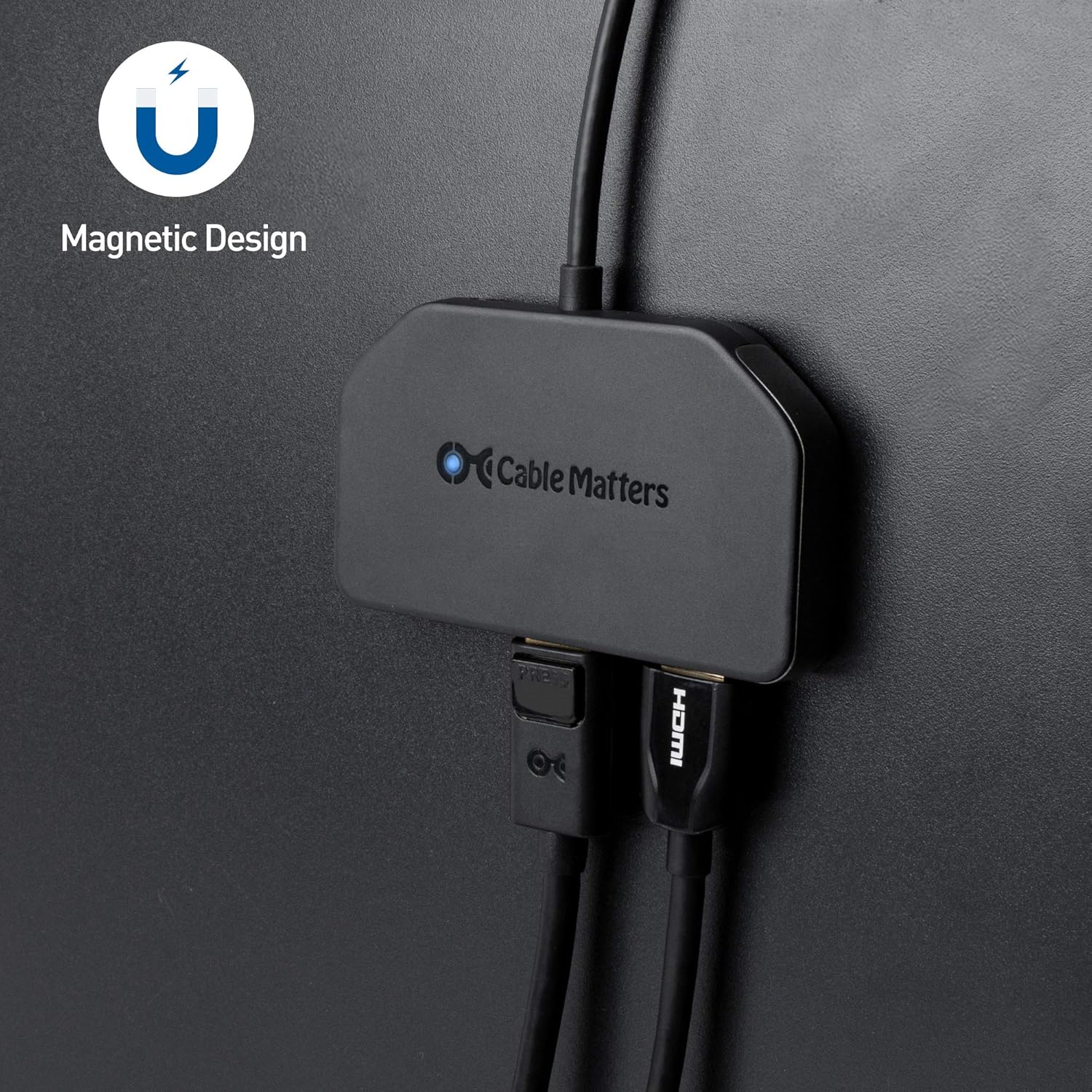 4K DisplayPort Splitter Hub with 8K Ports and HDMI k7