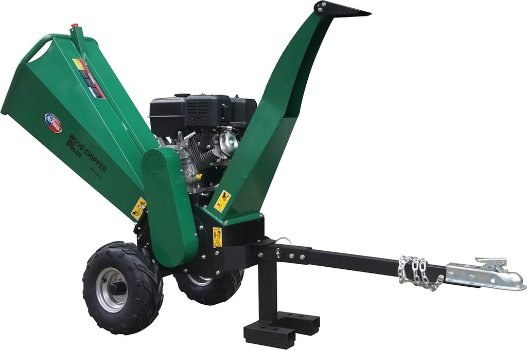 Wood Chipper Shredder Mulcher 6 Inch Gas Powered 15HP 420cc A7k