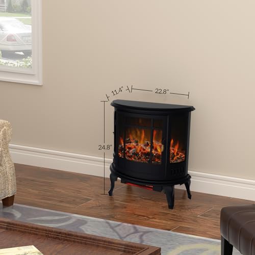 16 inch Electric Fireplace Heater Stove k7