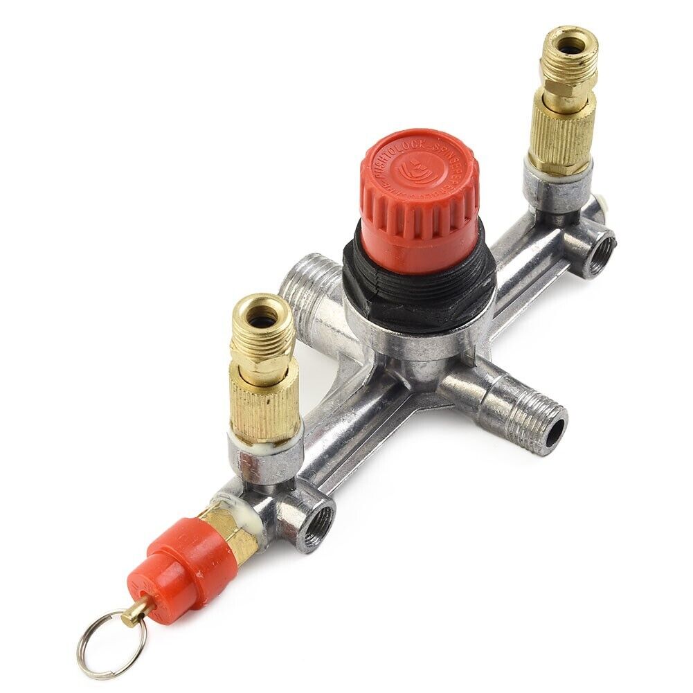 Air Compressor Pressure Switch Valve Manifold Assembly k7