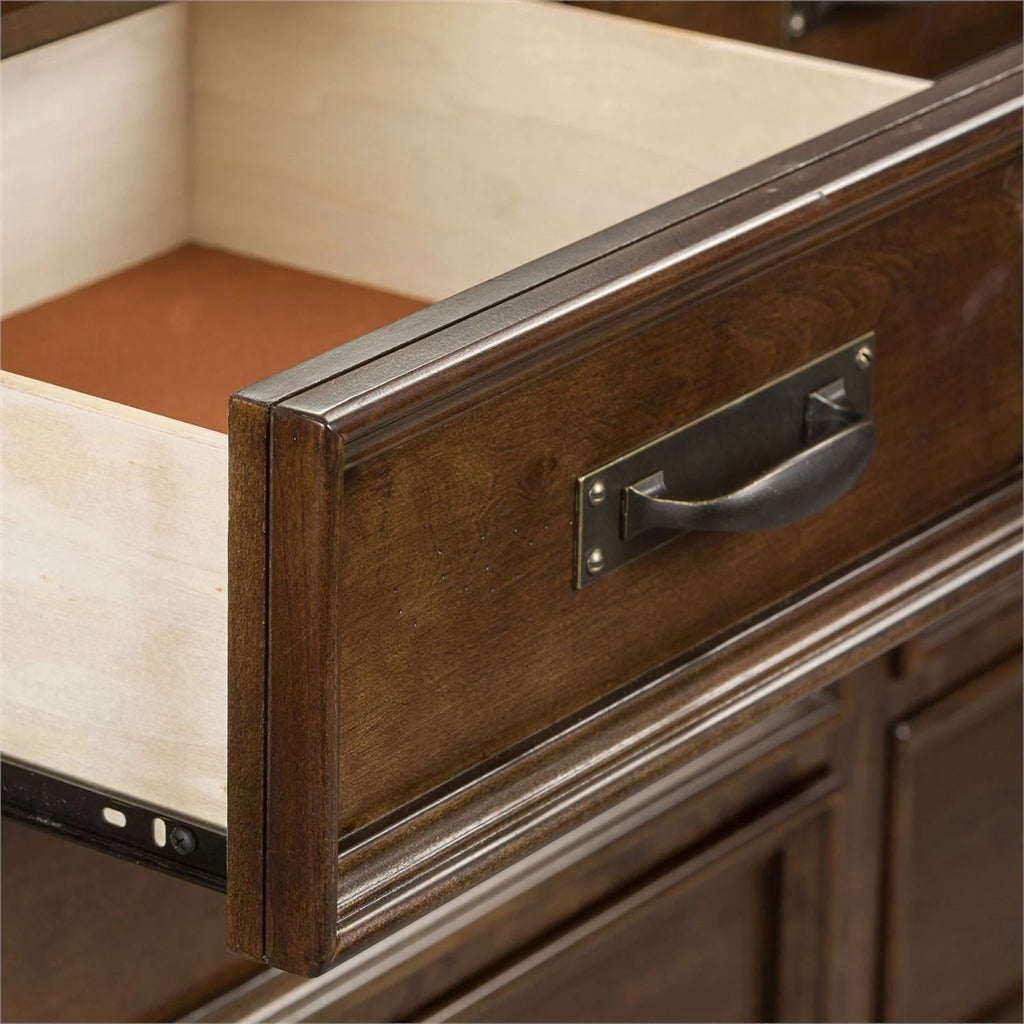 Queen Panel Bedroom Set with 9 Drawer Dresser a7