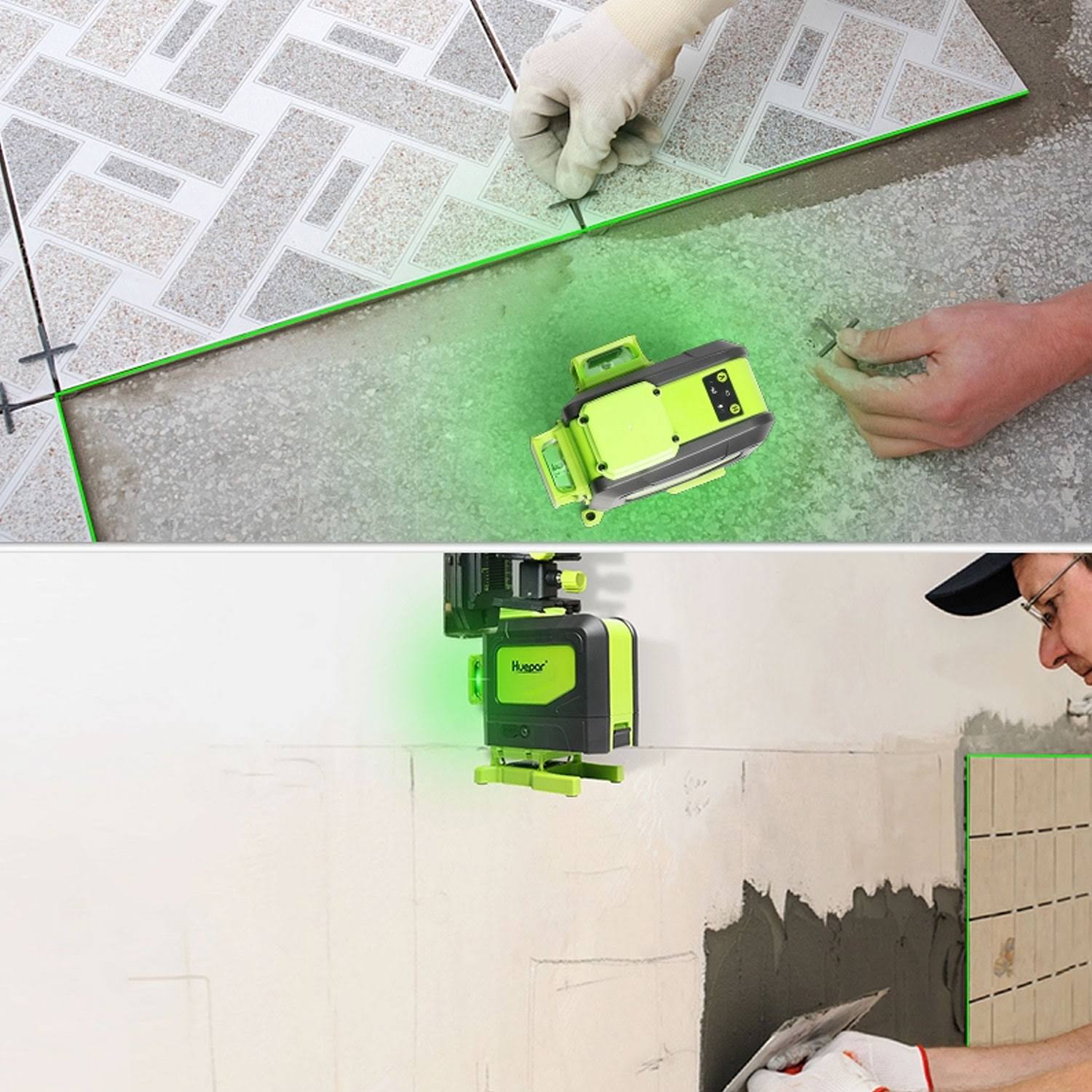 Green Laser Level 16 Line Self Leveling A7