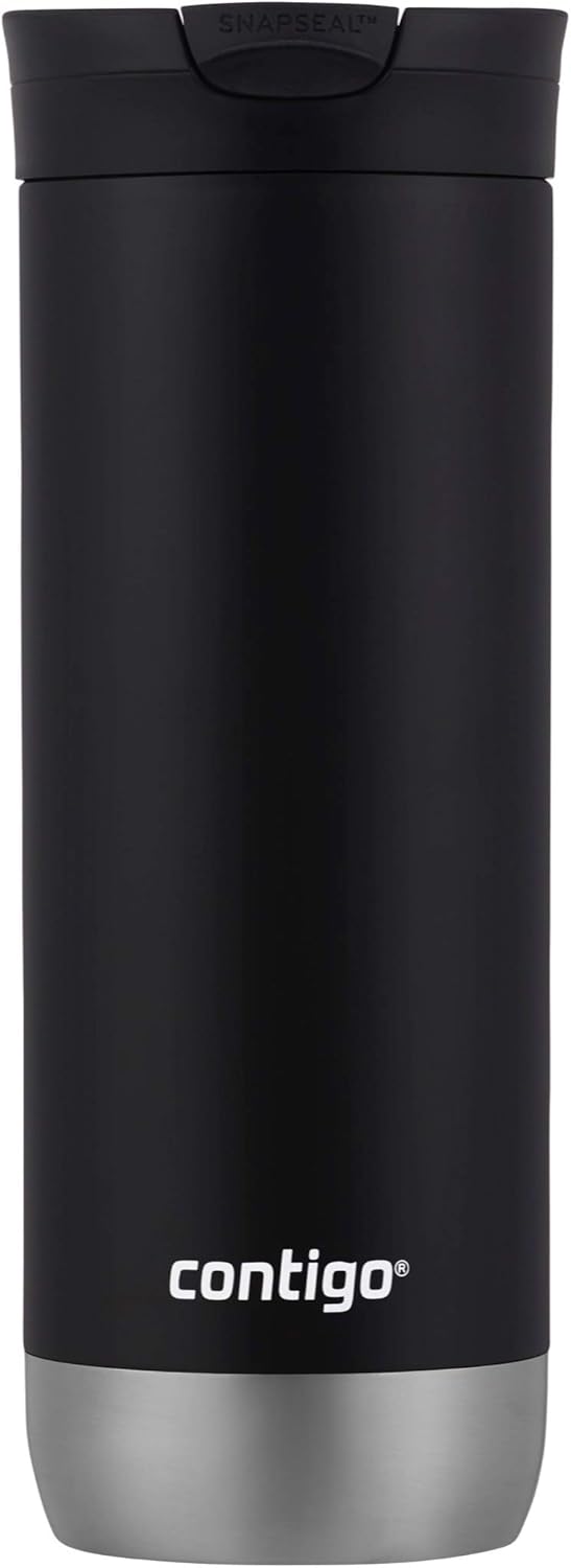 Insulated Stainless Steel Travel Mug with Leak-Proof Lid k7