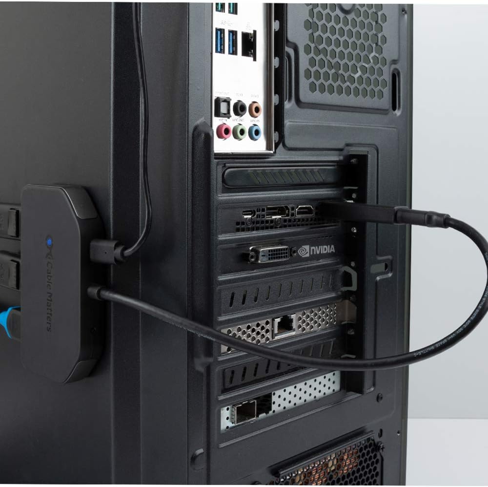 4K DisplayPort Splitter Hub with 8K Ports and HDMI k7