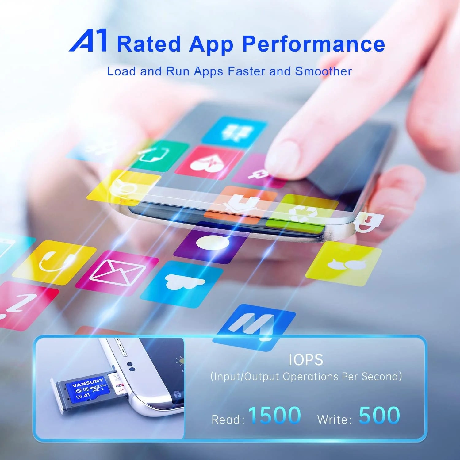 SD Card 256GB with Adapter V30 A1 4K Video r7