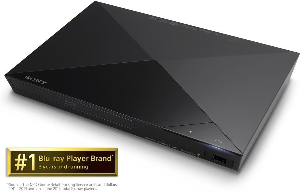 Blu-ray DVD CD Player with Wi-Fi and Streaming A7k