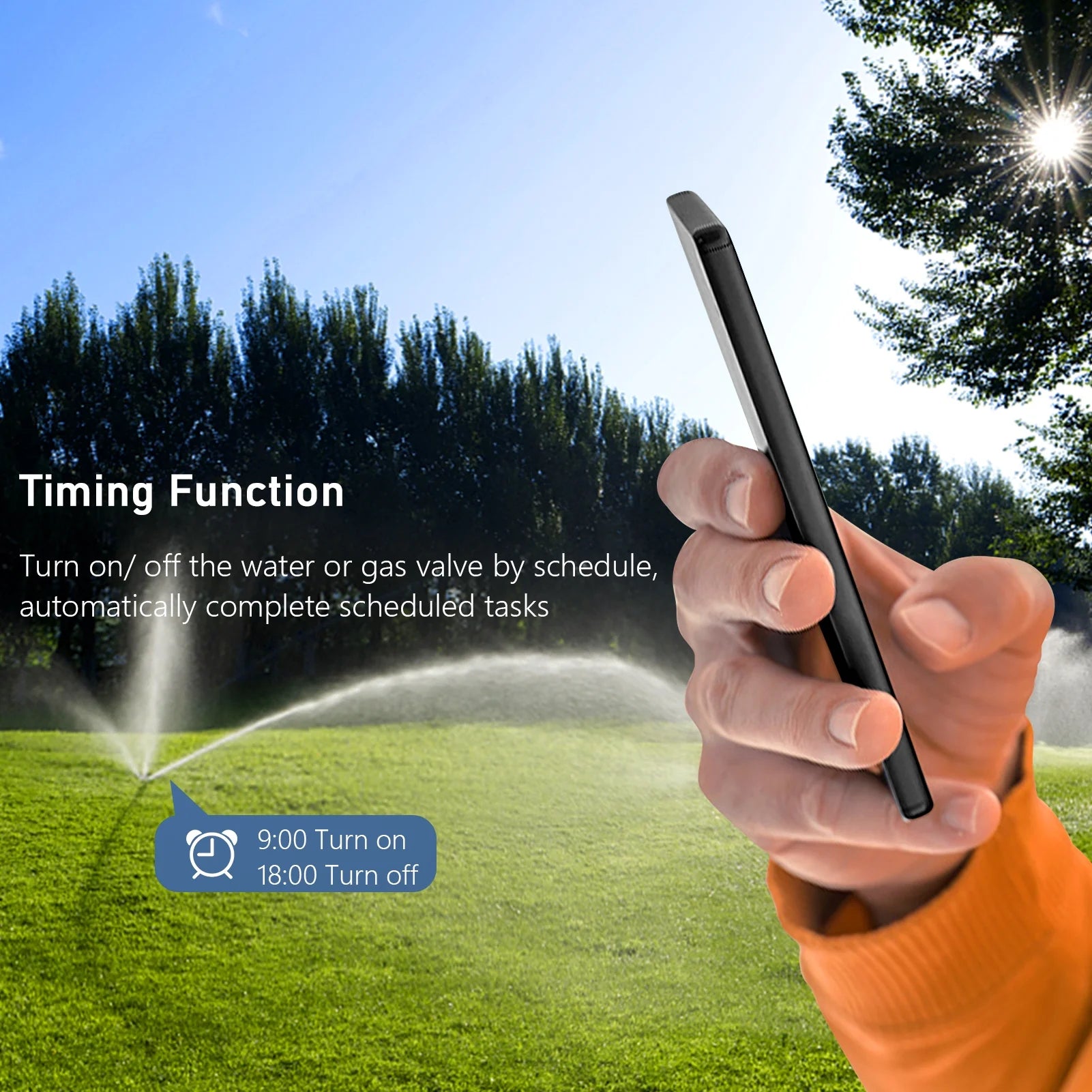 Smart Water Valve Controller with Wi-Fi Remote Access v7