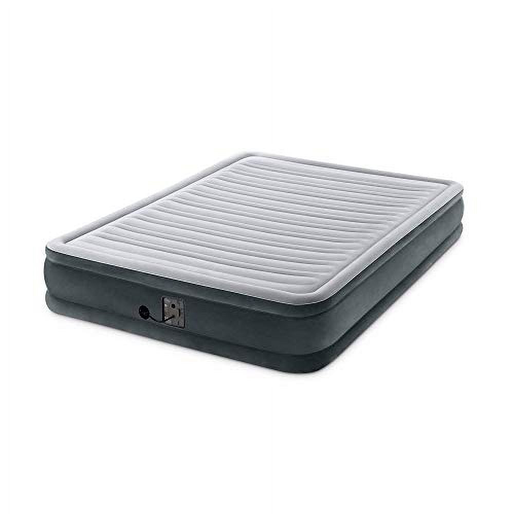 Airbed with Internal Electric Pump Queen Grey 7k