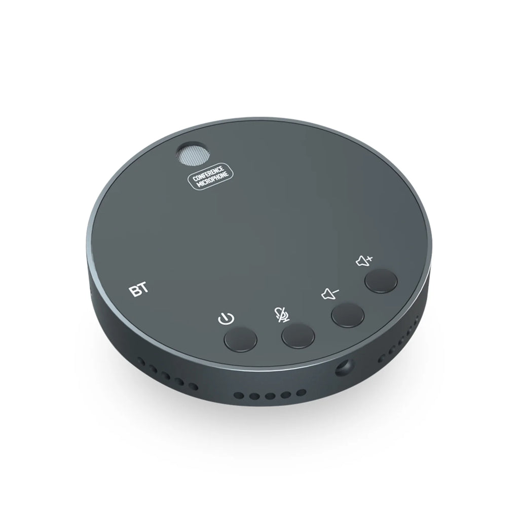 Suzicca Desktop USB Conference Speakerphone BT Microphone 360° Omnidirectional Condenser Plug & Play PC Computer Mic with Speaker Mute/ Function Compatible with Windows for PC Laptop Video Conferen