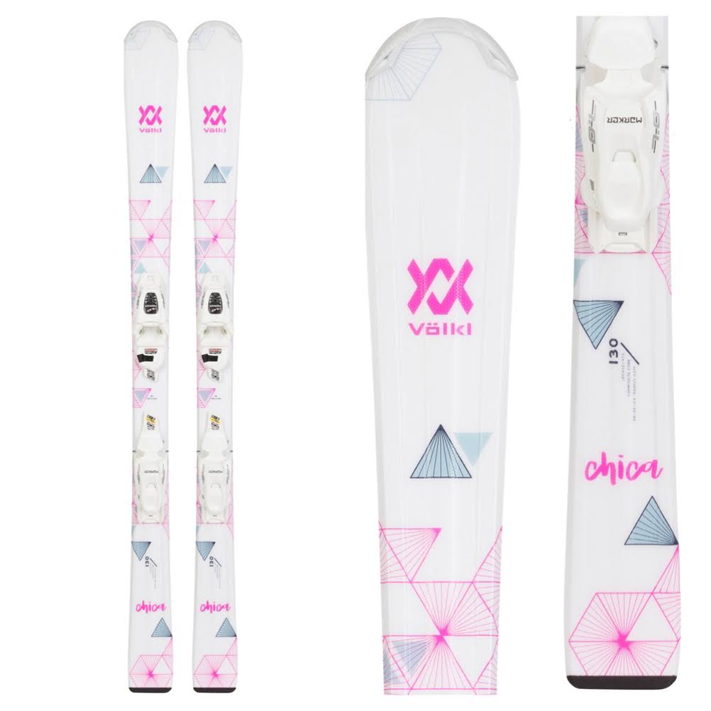 Kids Skis with Bindings 130 m7
