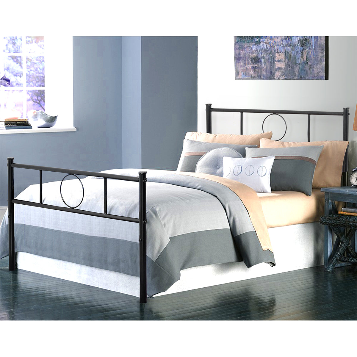 Metal Bed Frame Black 7k