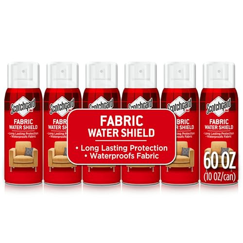 Scotchgard Fabric Water Shield, 13.5 Ounces, Repels Water, Ideal for Couches, Pillows, Furniture, Shoes and More, Long Lasting Protection