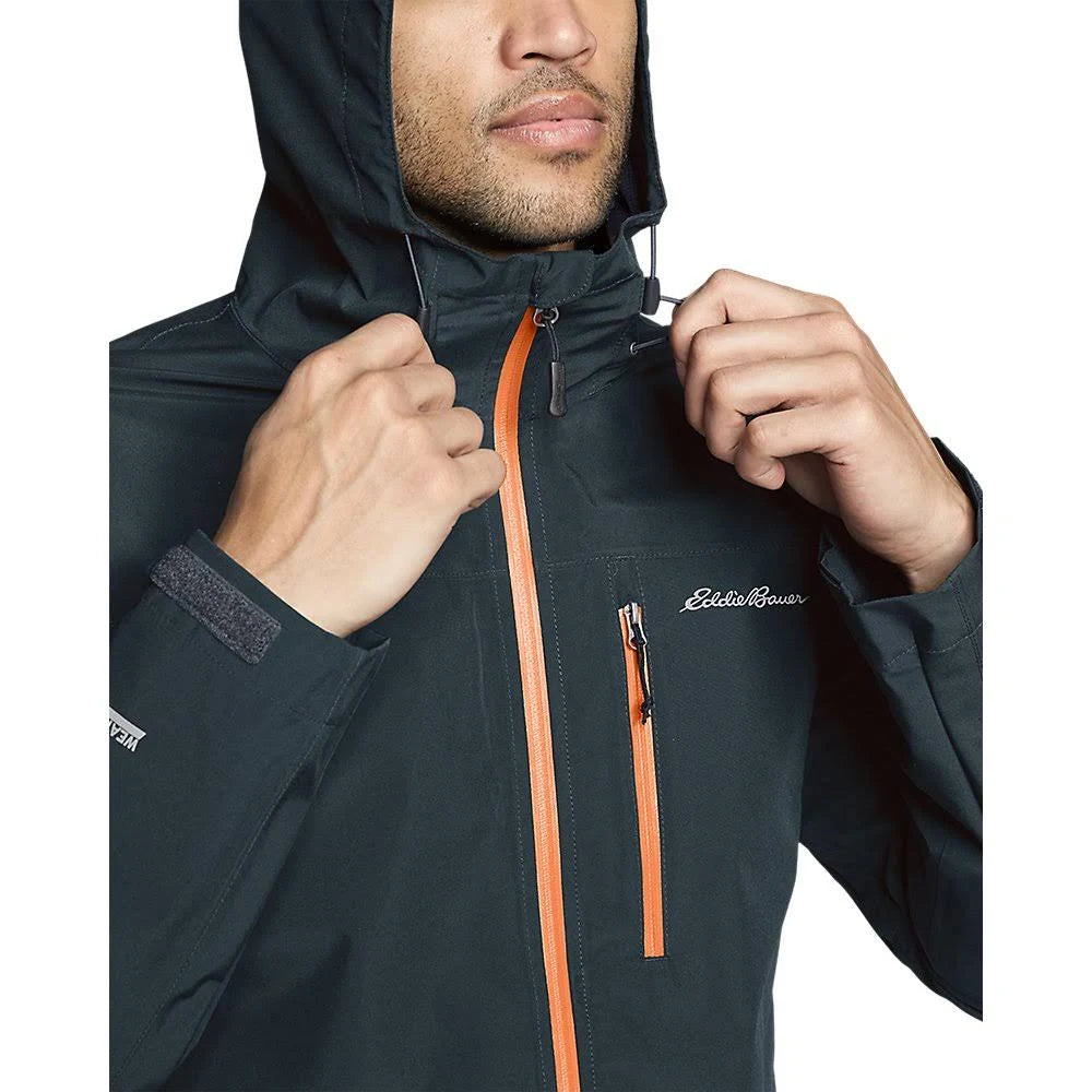 Men's Stretch Rain Jacket - Blue K7