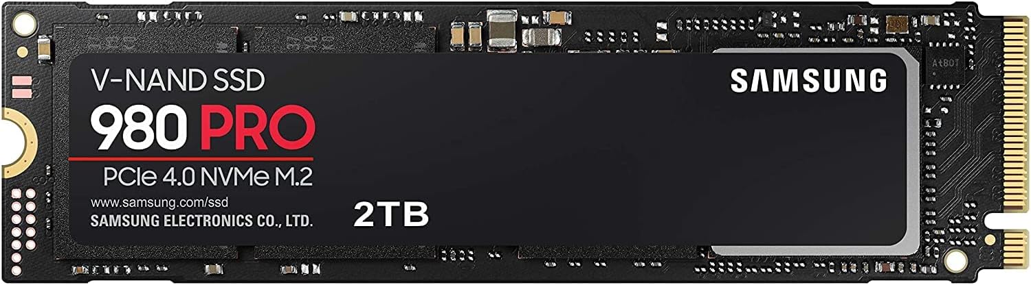 980 PRO SSD 2TB Internal Solid State Hard Drive Memory Card, Maximum Speed (980 PRO)