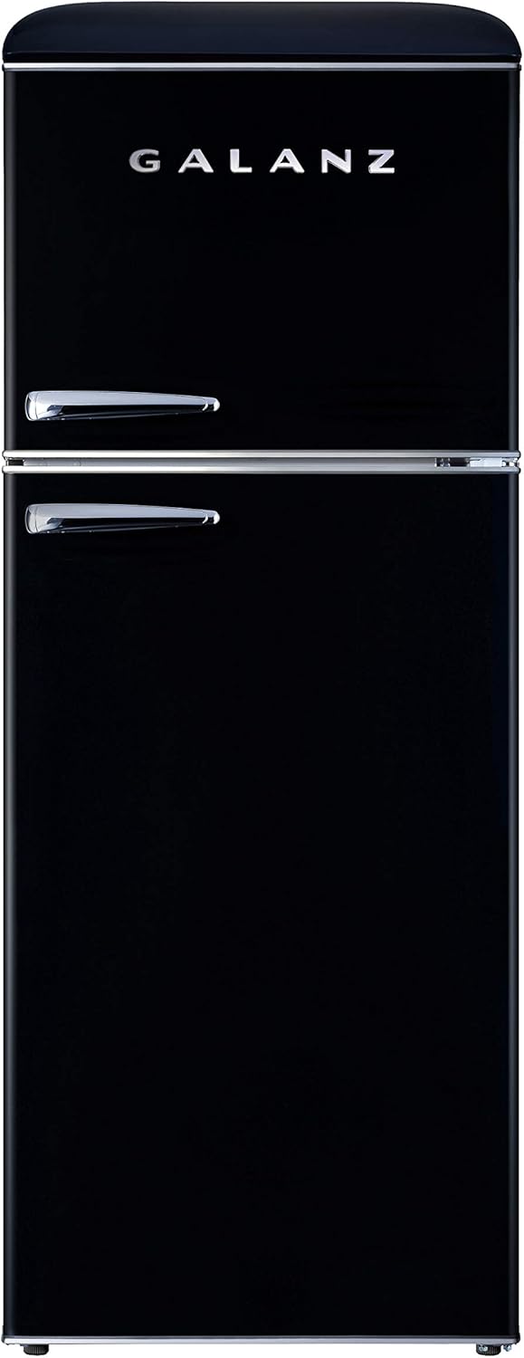Retro Top Freezer Refrigerator Frost Free Dual Door 10 Cu Ft A7