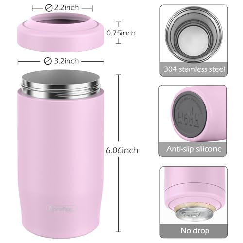 Insulated Can Cooler Stainless Steel 4-in-1 A7