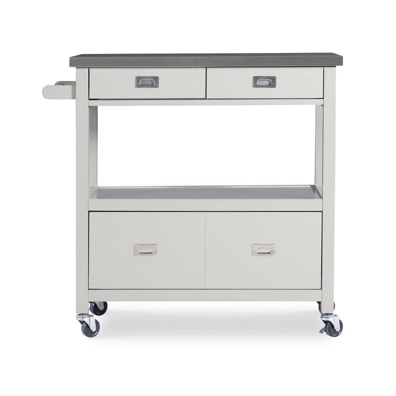 Kitchen Cart Stainless Steel Top Gray k7
