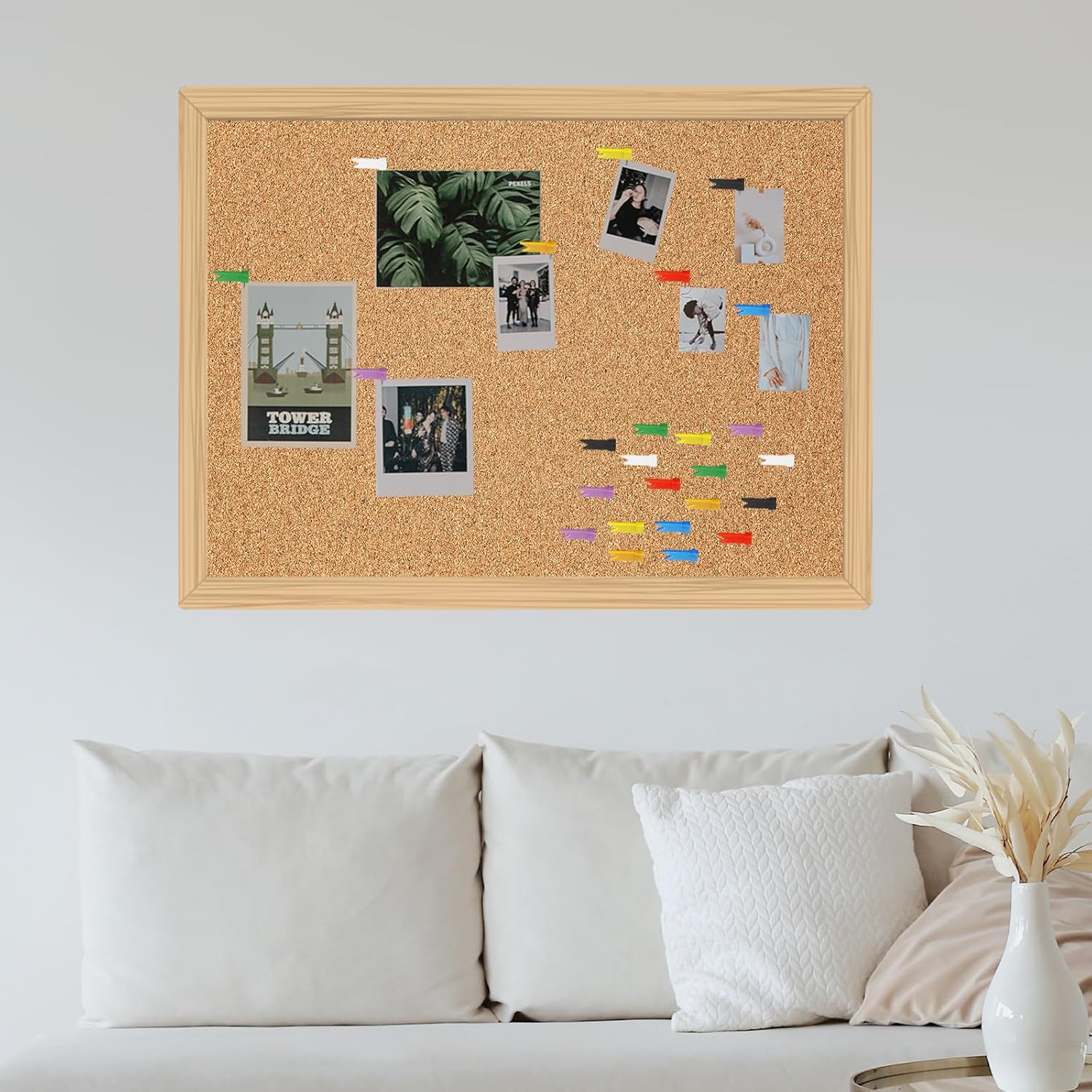 160 Pcs Push Pins Map Flag Thumbtacks Cork Board Decor 8 Colors k7
