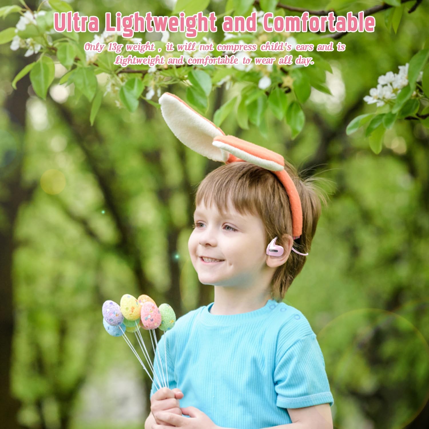 Kids Open Ear Headphones Bluetooth 5.3 A7