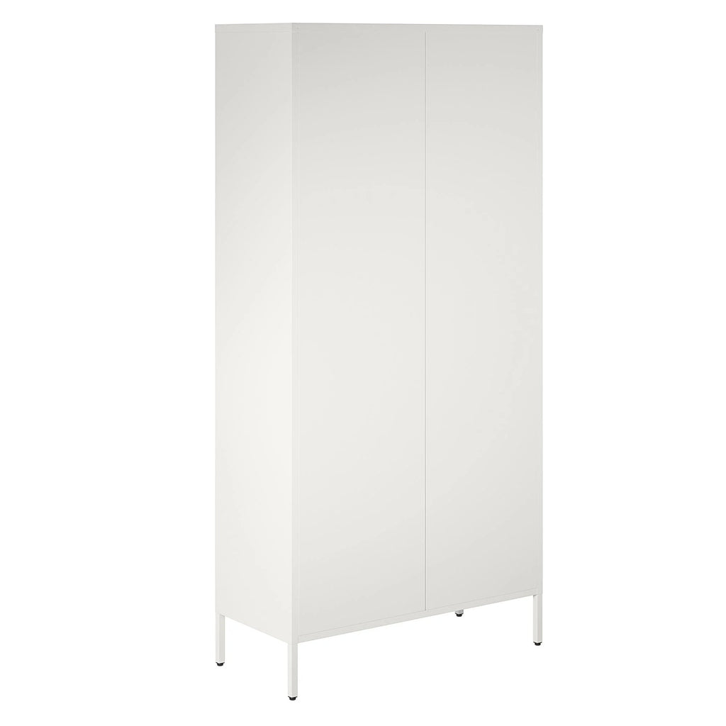 Metal Locker Storage Cabinet with Mesh Doors a7