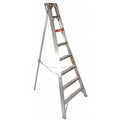 Stokes 1112H 12 ft. Aluminum 300 lb. Capacity Tripod Orchard Stepladder iA
