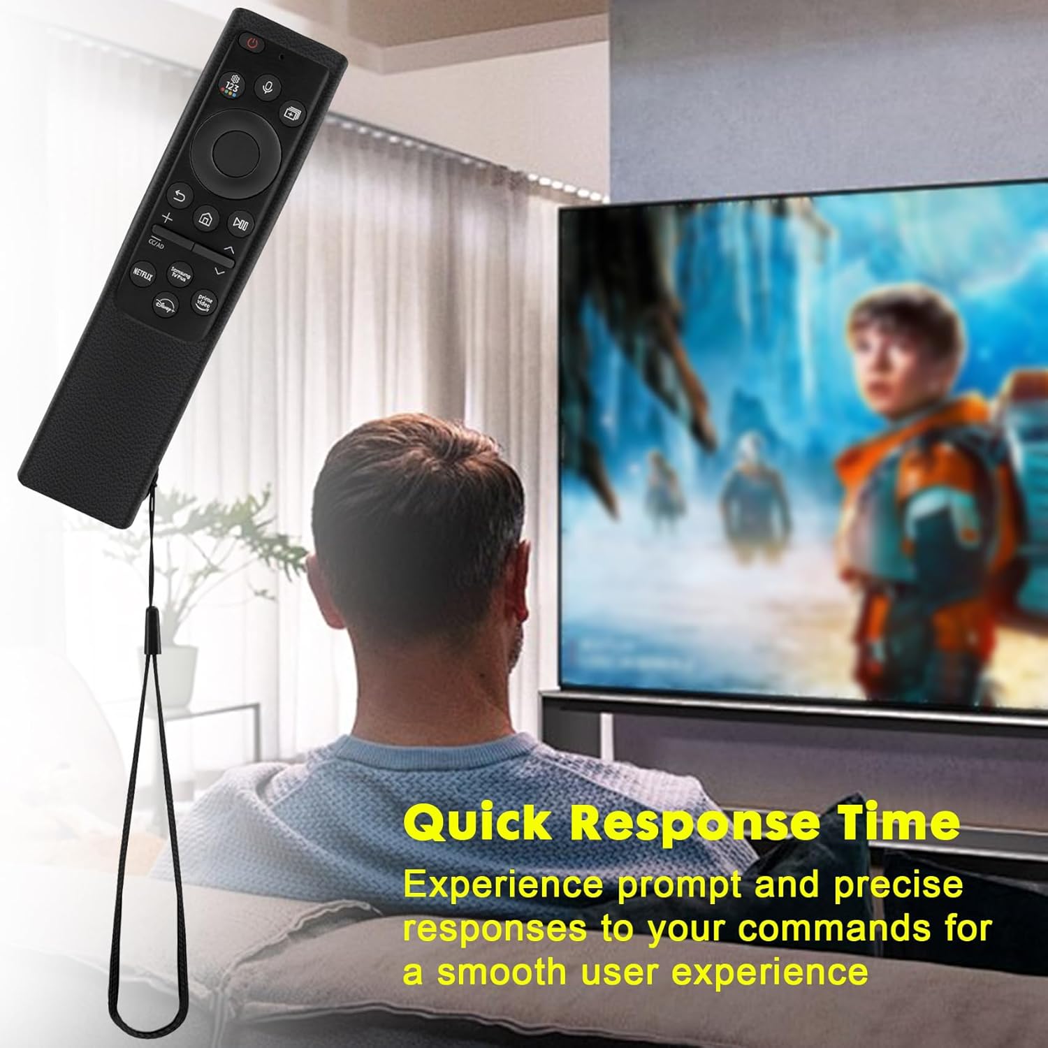 Remote Control for Smart TV Voice Function 2018-2022 OLED QLED UHD Series K7