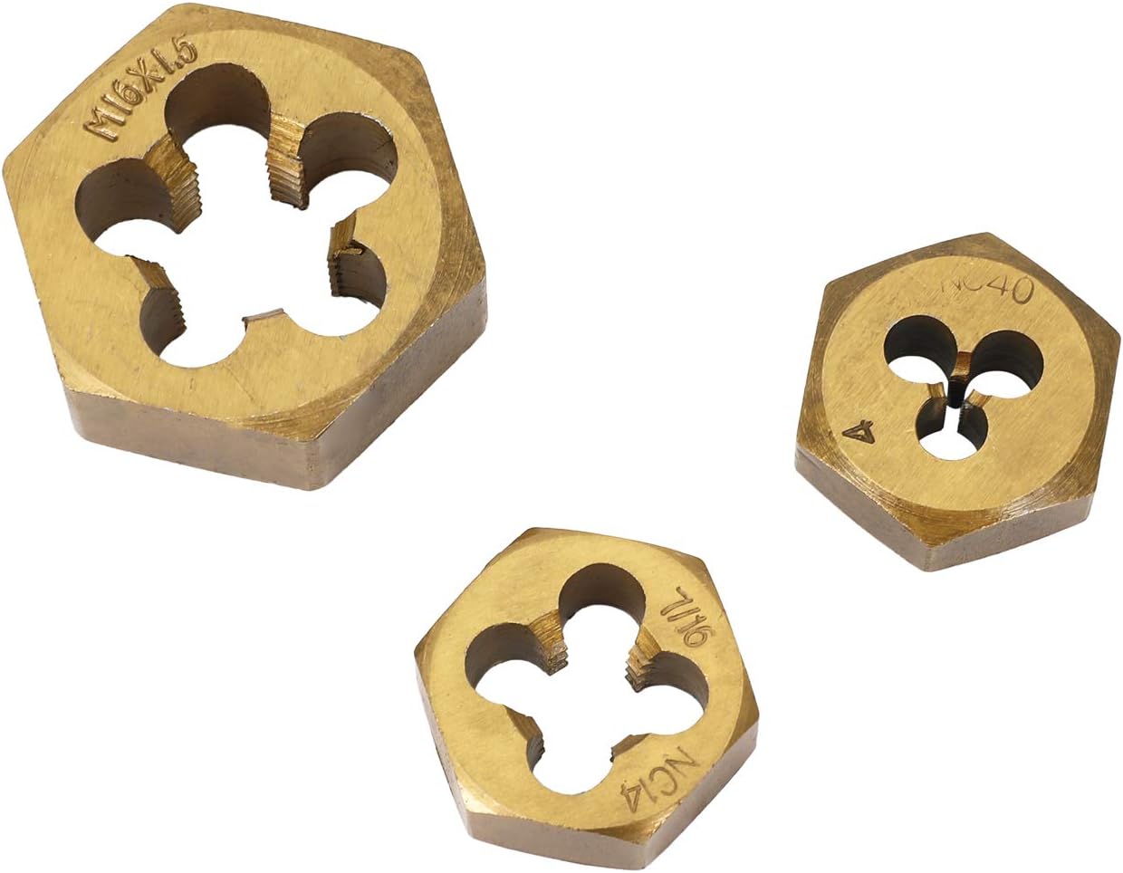 86 Piece Metric SAE Tap and Die Set, Titanium Coated with Case A7