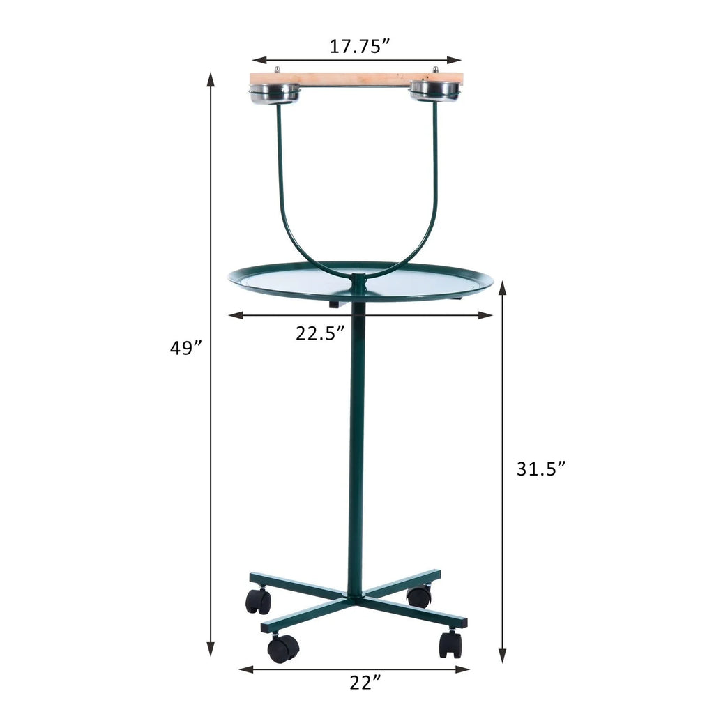 Bird Training Activity Playground With Perch T7