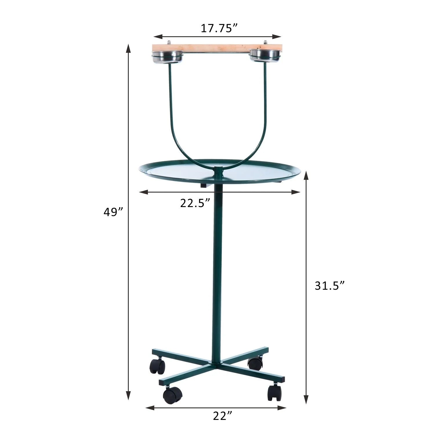 Bird Training Activity Playground With Perch T7